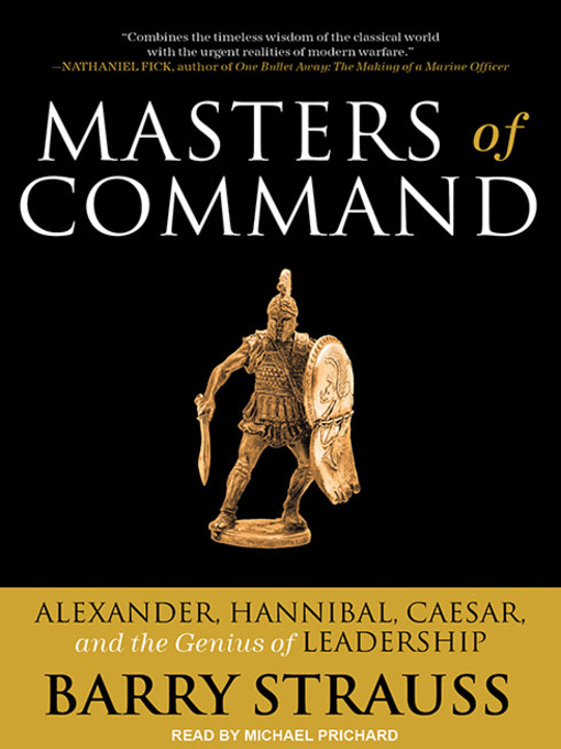 Title details for Masters of Command by Barry Strauss - Wait list